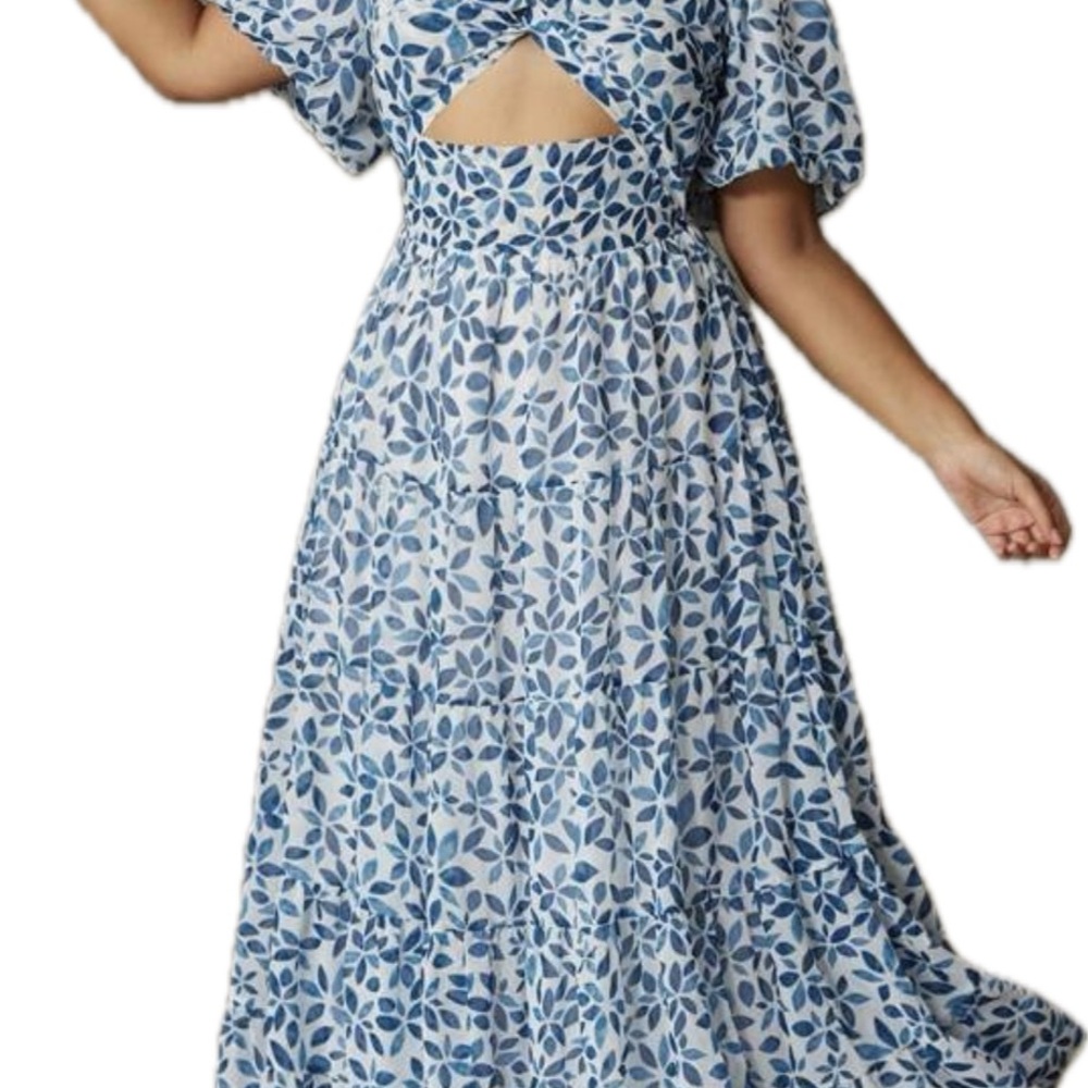 🩵 PLUS Floral Dress 🩵 - Picture 7 of 7